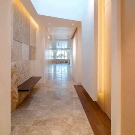 travertine gold tile