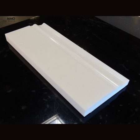 Thassos White Marble Moldings - Polished, Baseboard
