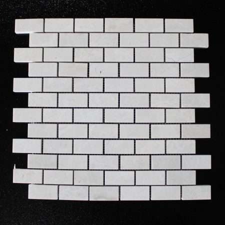 French Vanilla Marble Mosaics - 1x2 Mosaic