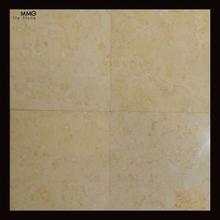 Jerusalem Gold Limestone Tiles - Polished, 12"x12"