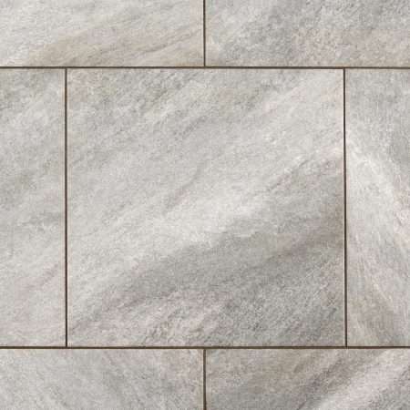 Silver Quartz Porcelain Pavers - Matte, 24"x24"