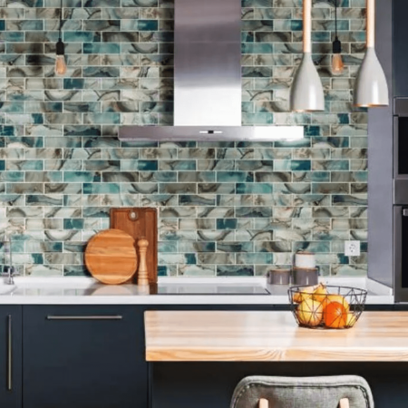 Stone Brick Glass Mosaics