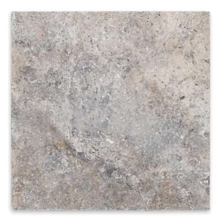 Silver Travertine Pavers - 24x24 Paver