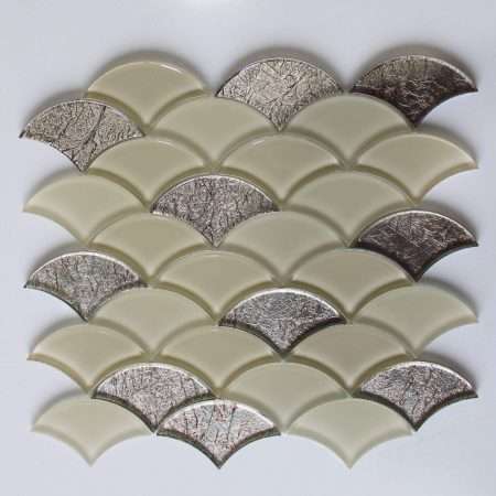 scaglie glass mocha gold