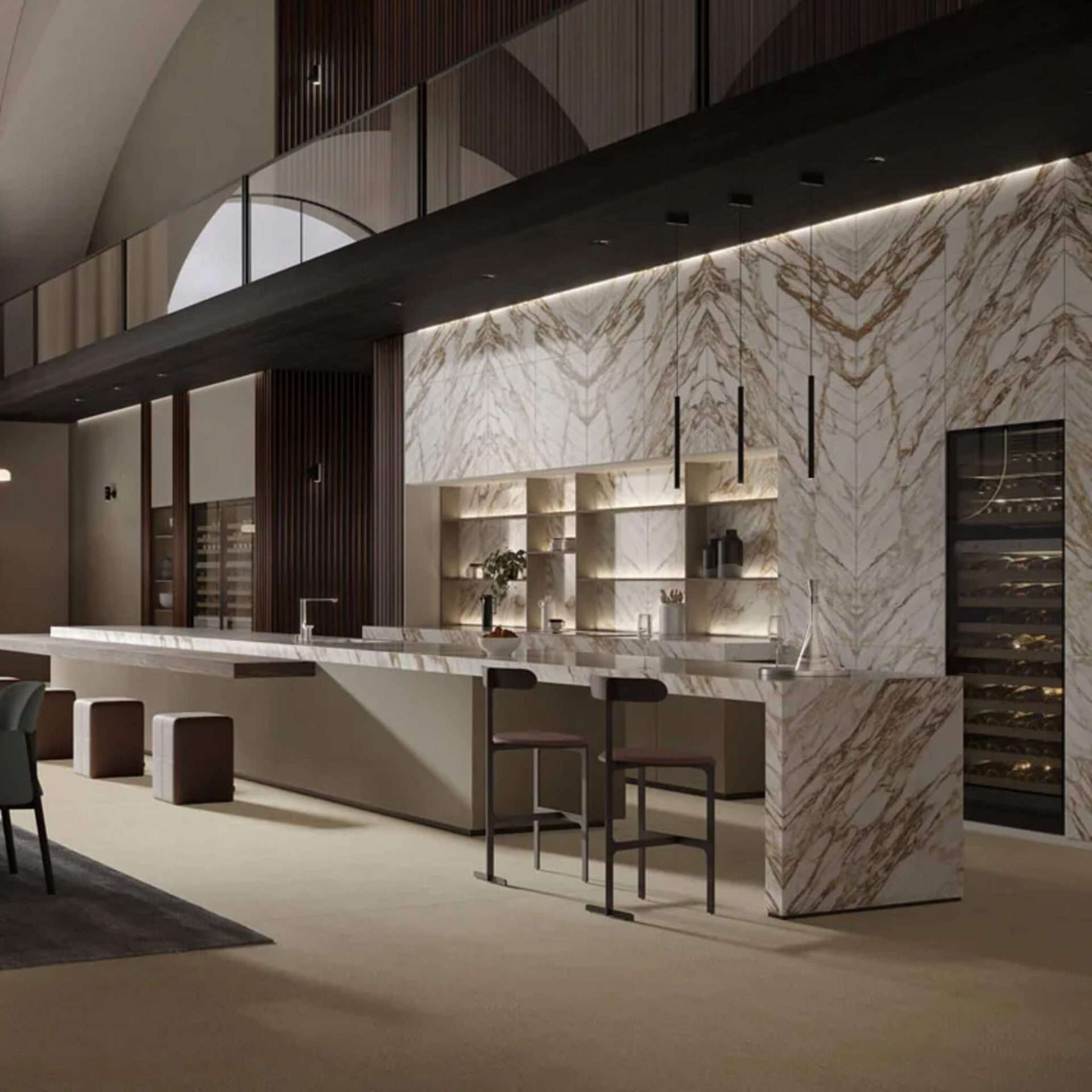 arabescato diva porcelain slabs