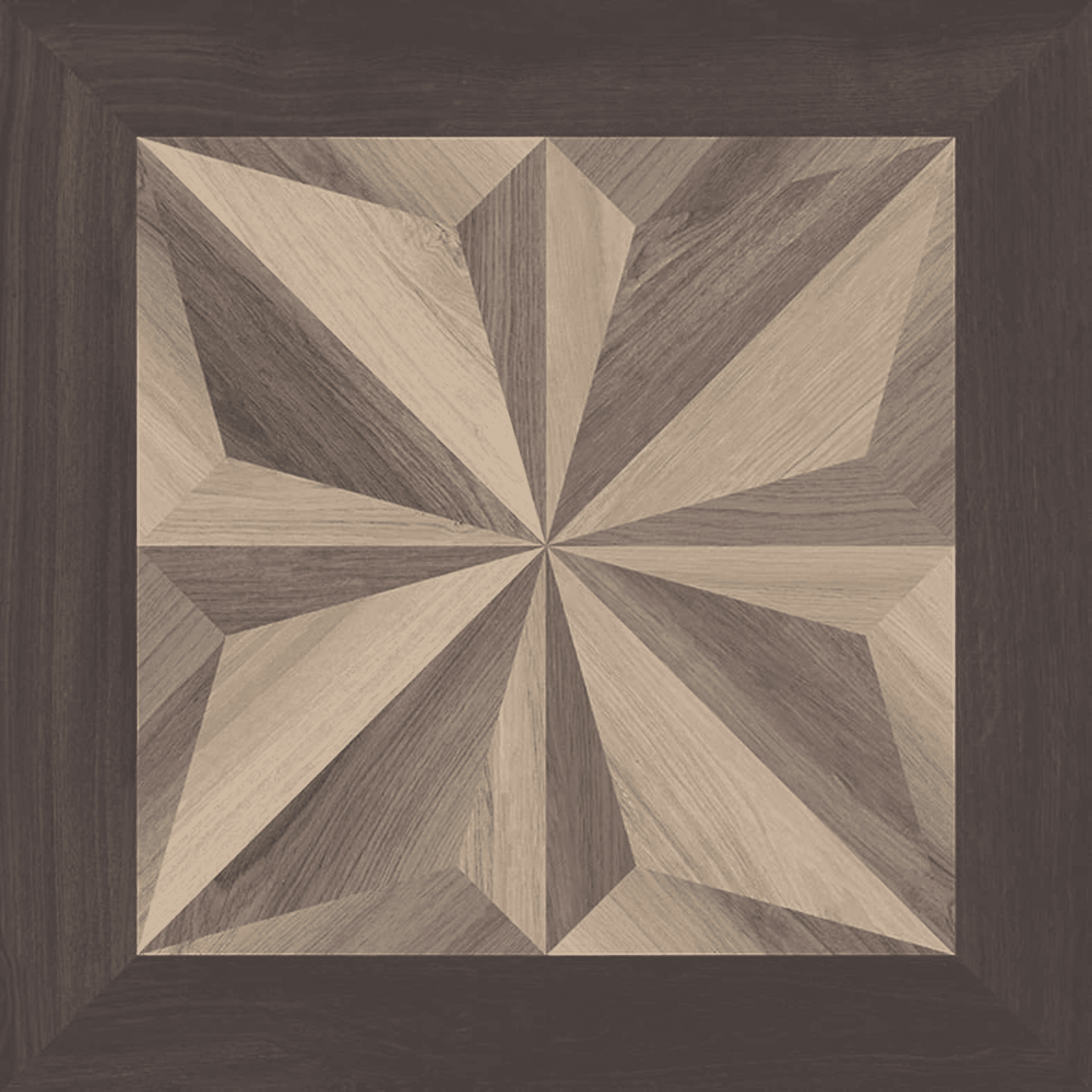 MoodWood_HoneyNutBrown_Deco Mood Wood Honey Nut Brown Decor 24x24 Matte Porcelain Tile