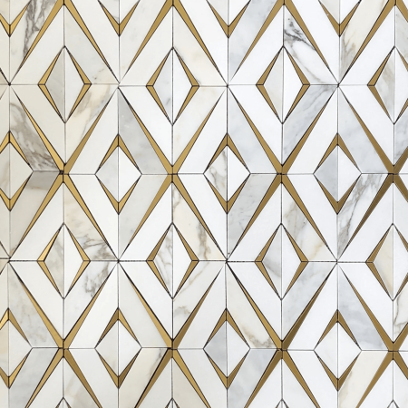 diamond waterjet mosaic