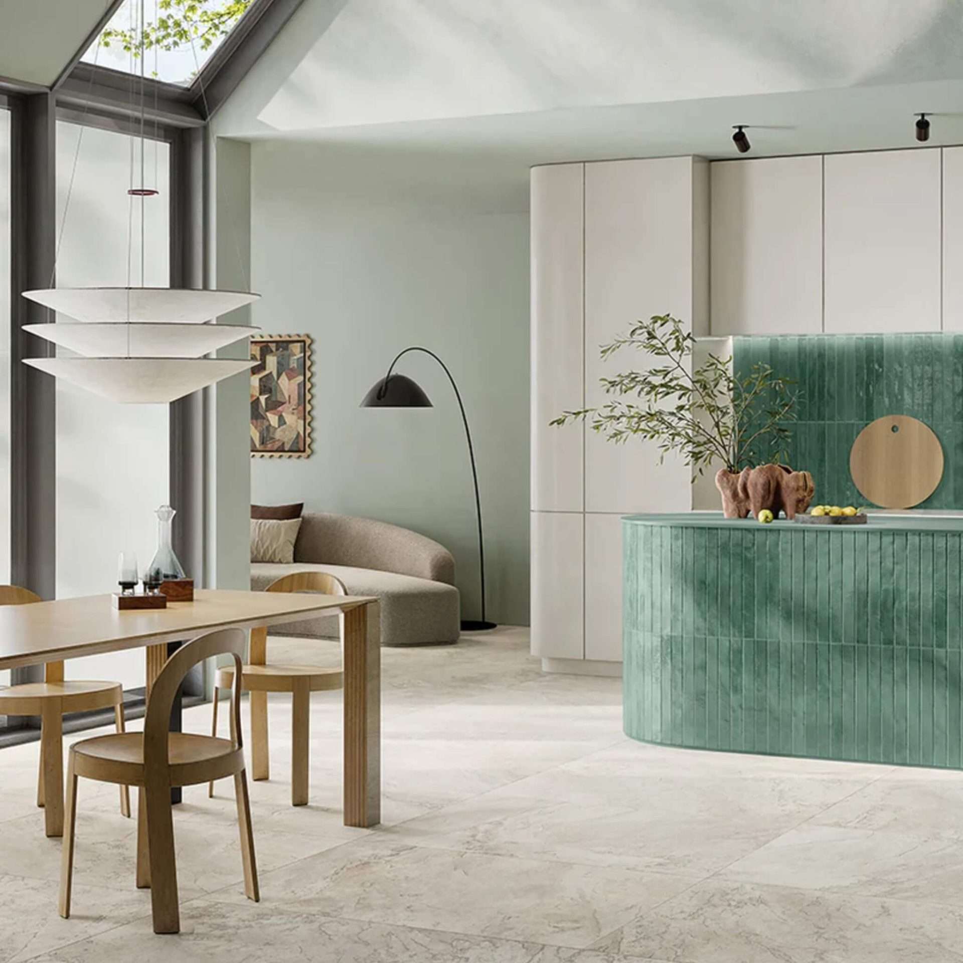 Muse Thyme 2x18 Glossy Porcelain Subway Tile