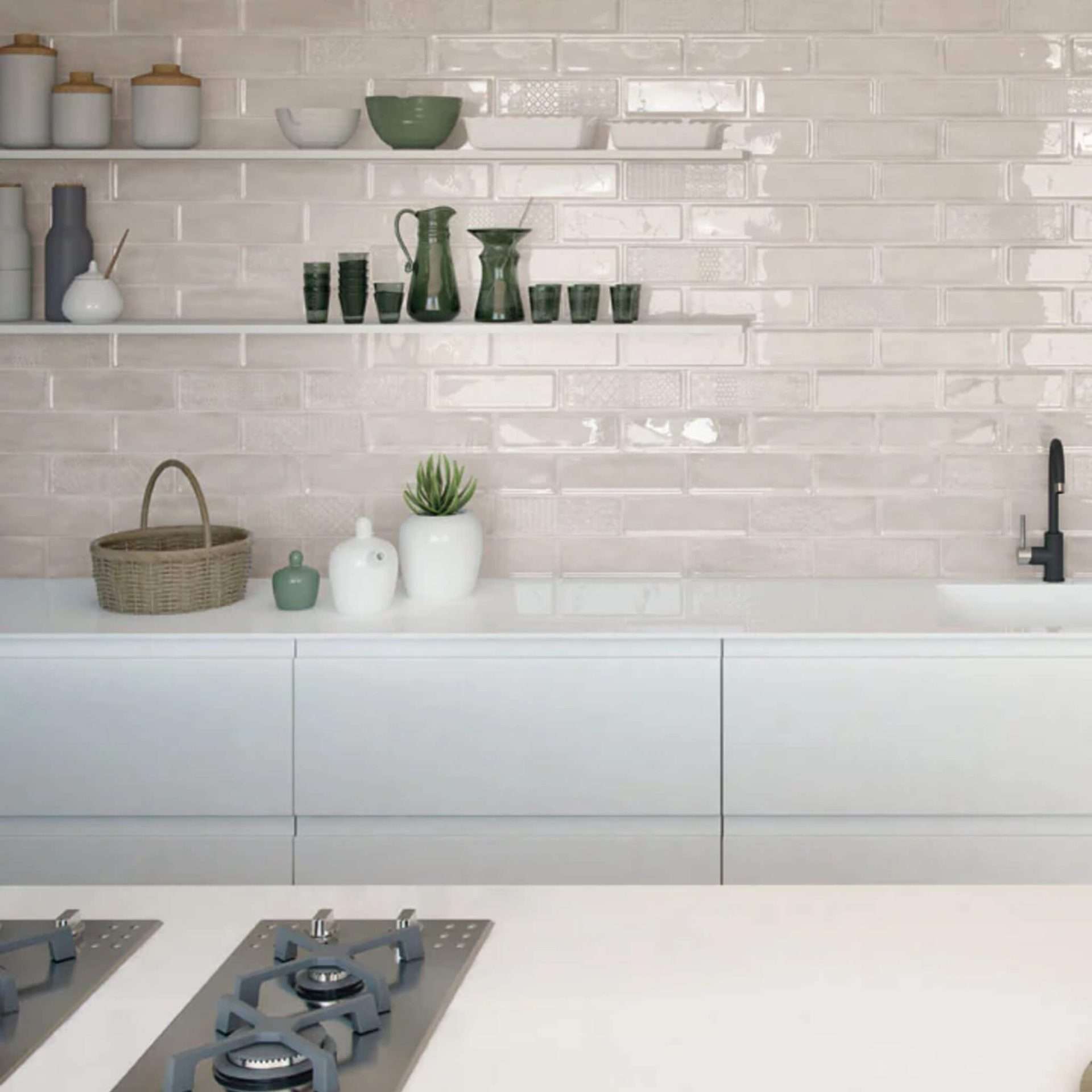 Washed Native Stone Best Kitchen Wall Tiles | MMG Tile & Stone