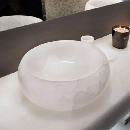 washbasin-white onyx
