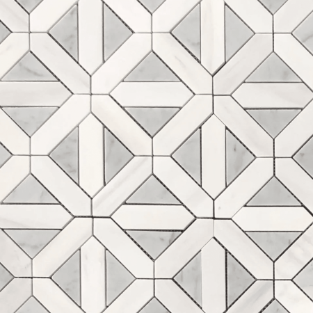 cross waterjet marble mosaic
