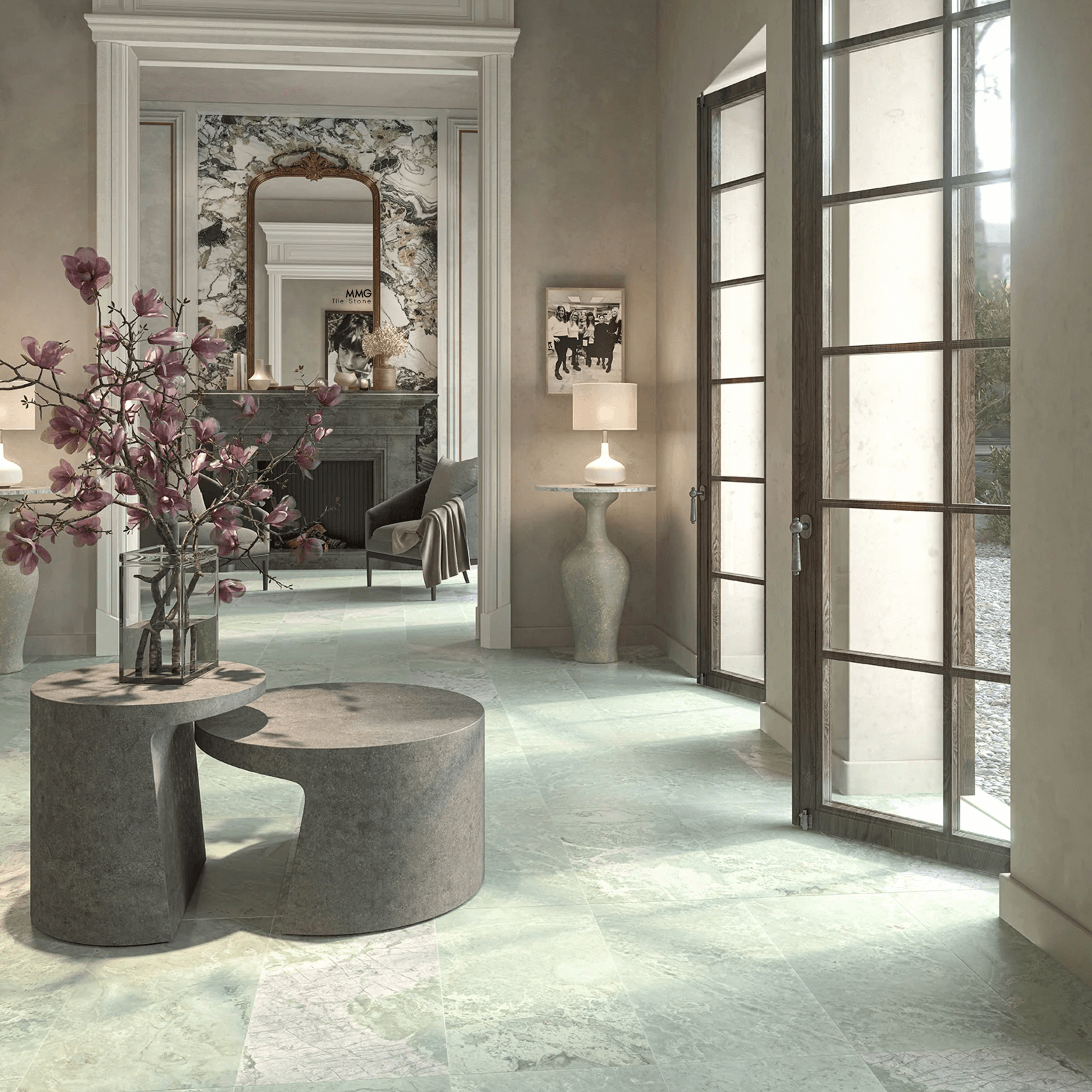 Emerald Green Marble Tile