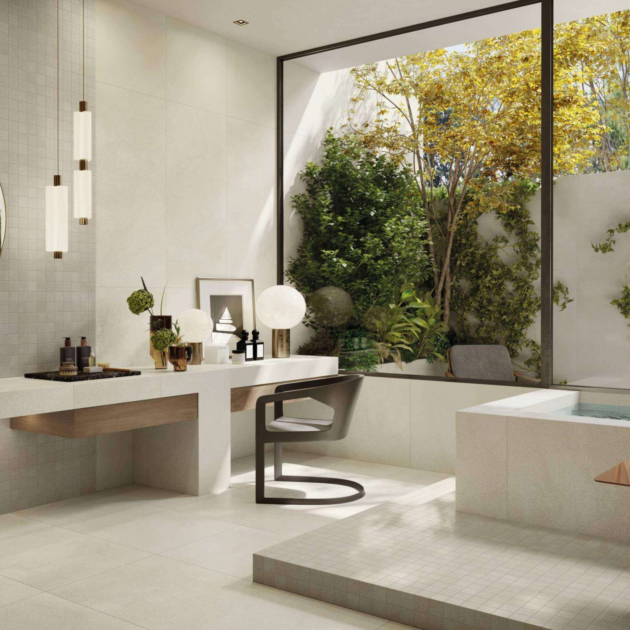 Attitude Light White Porcelain Tiles