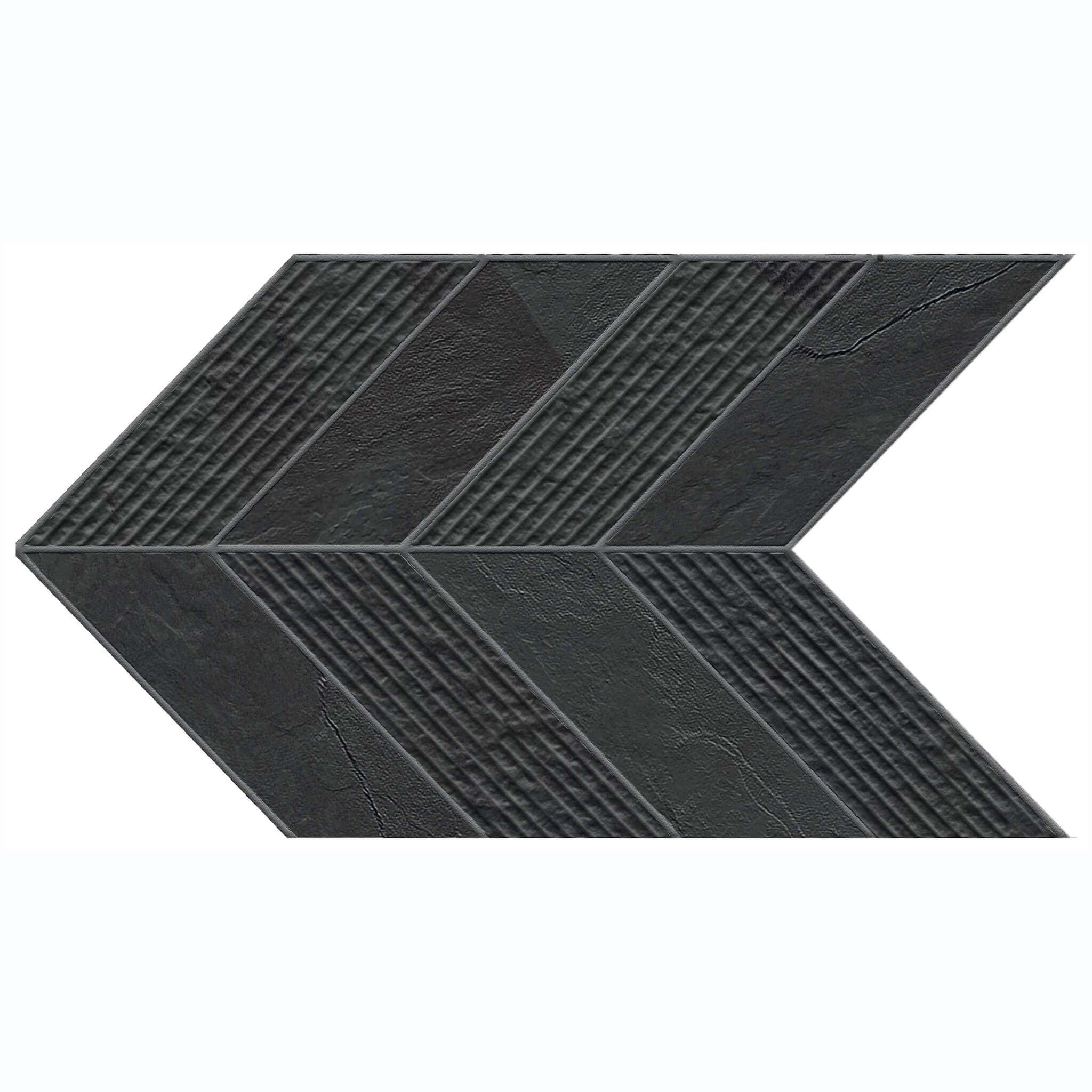 essence montauk-black chevron