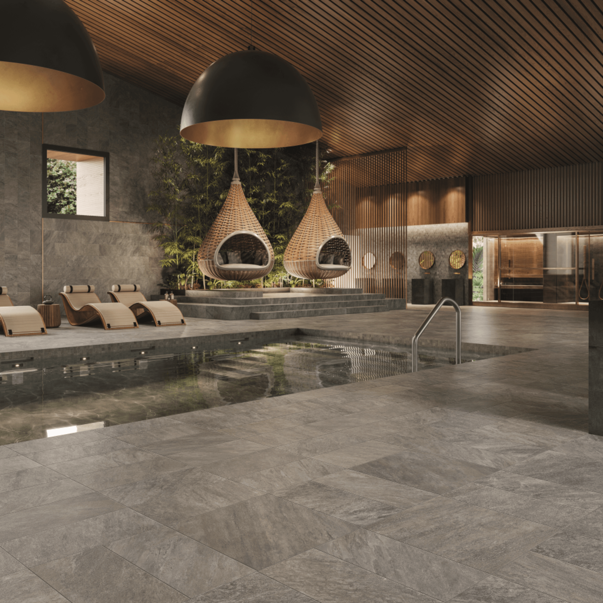 Everest Dark Porcelain Tiles