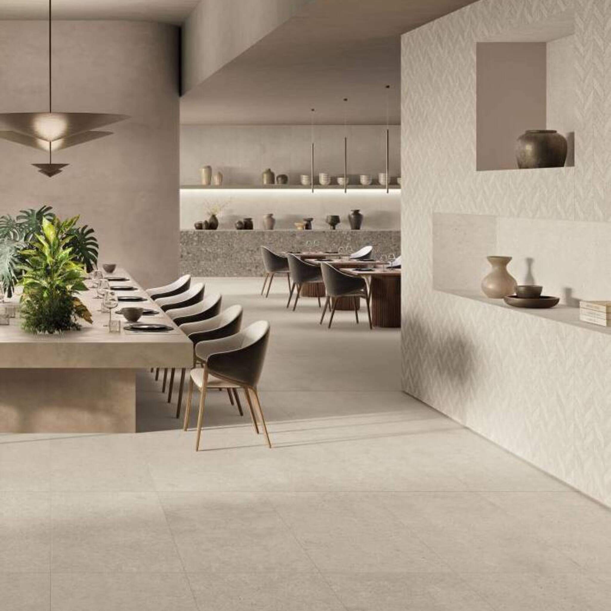 Mood Limestone Porcelain Tile