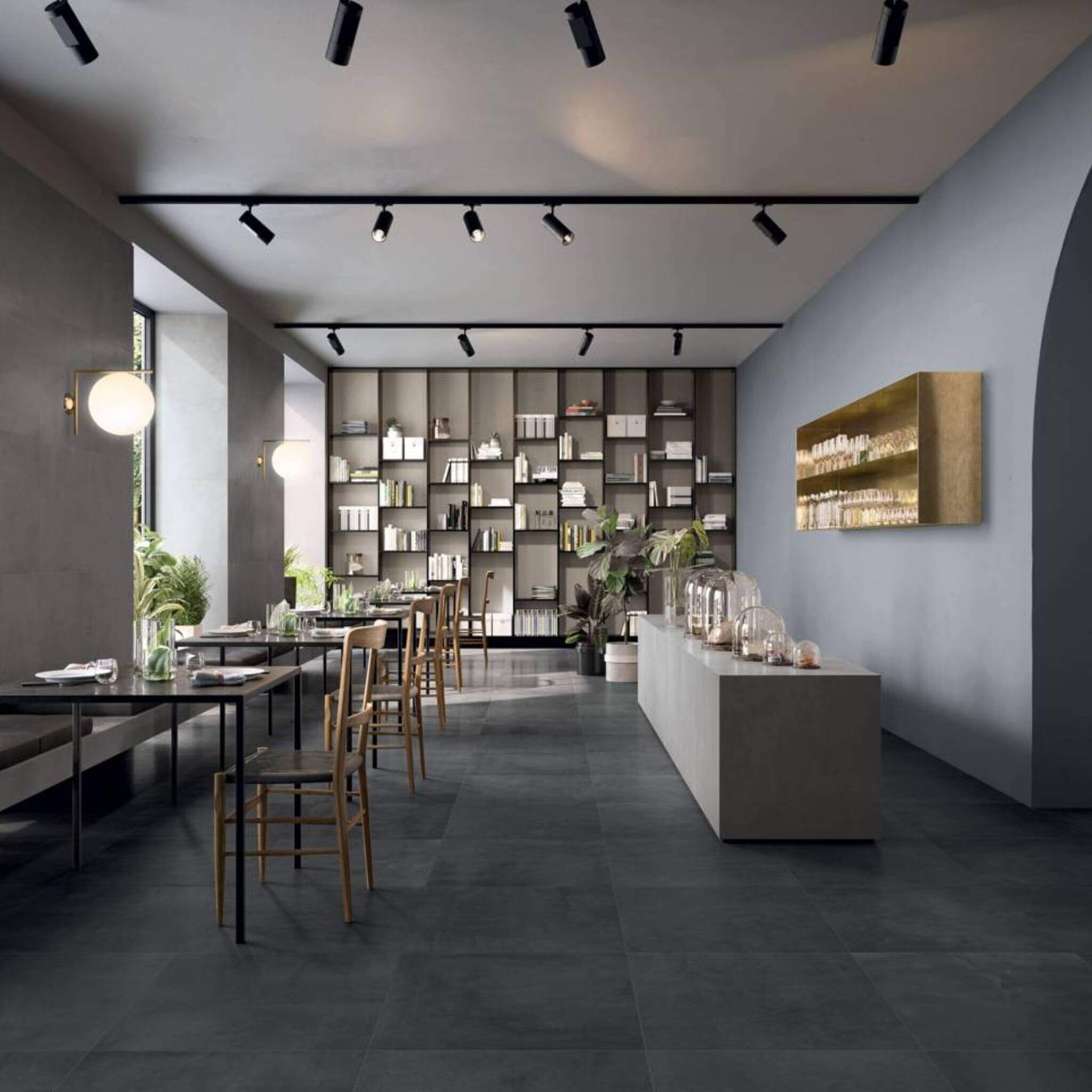 Vision DW Dark Porcelain Tiles