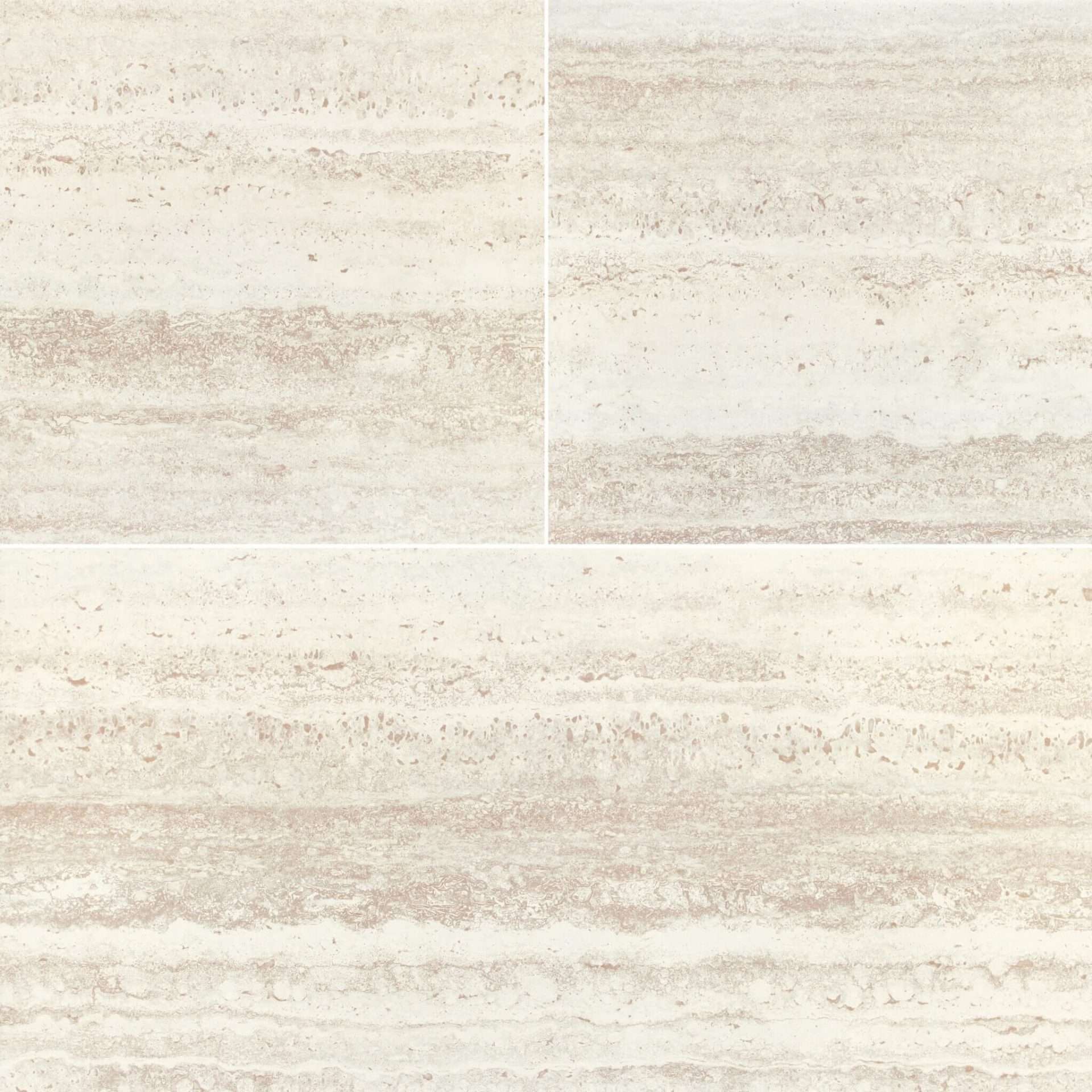 Travertine Trilogy Beige Porcelain Tile
