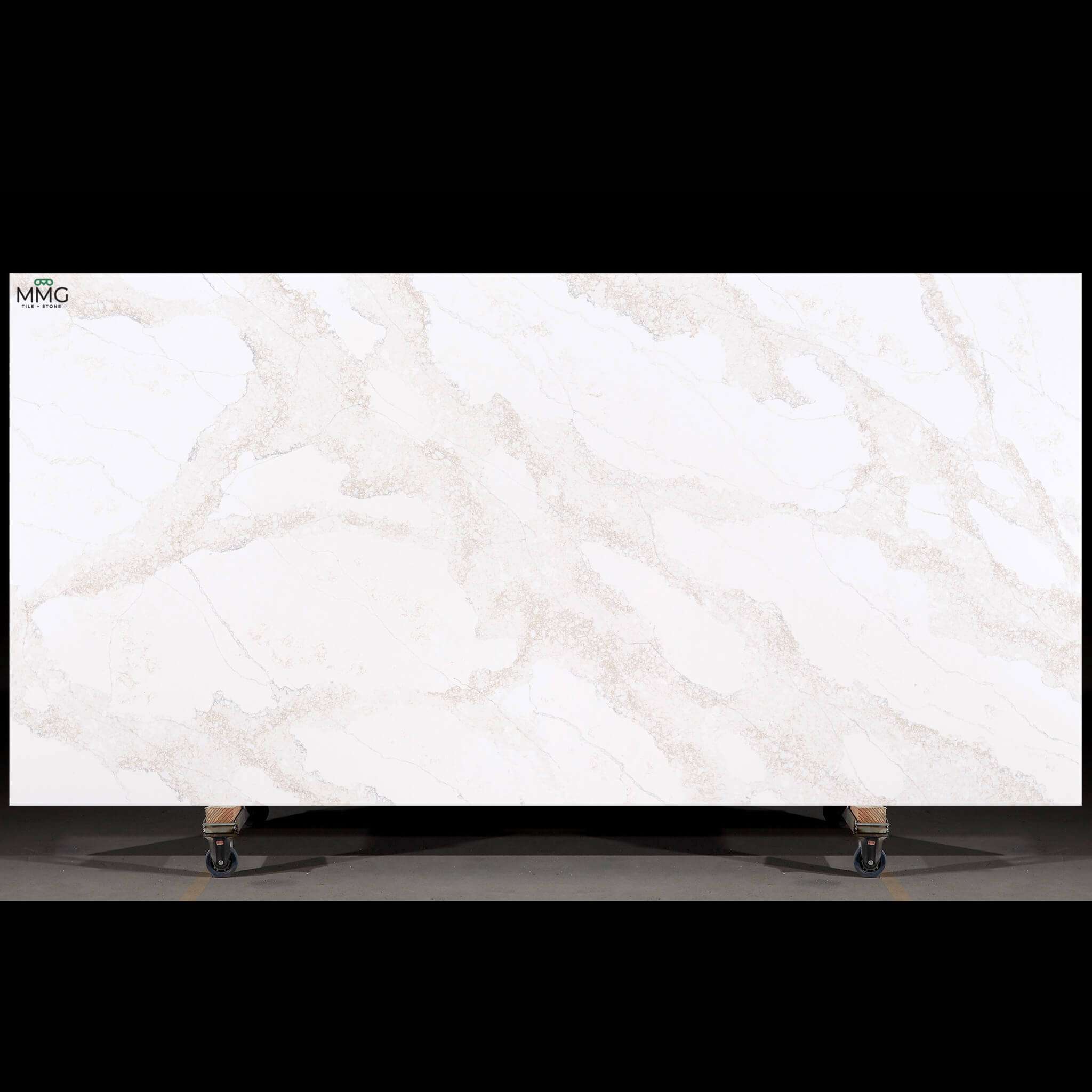 Golden Scribe Quartz Slab