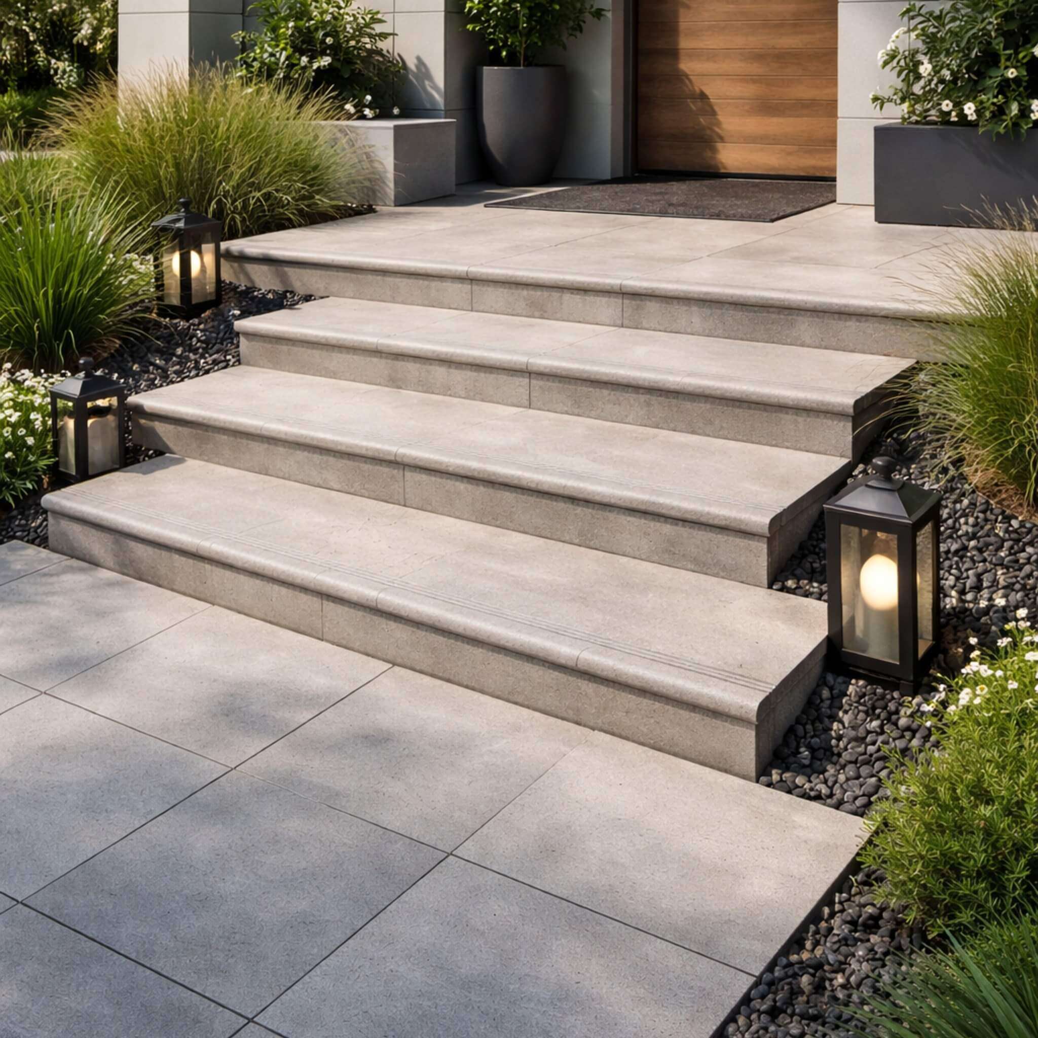 stair tread porcelain