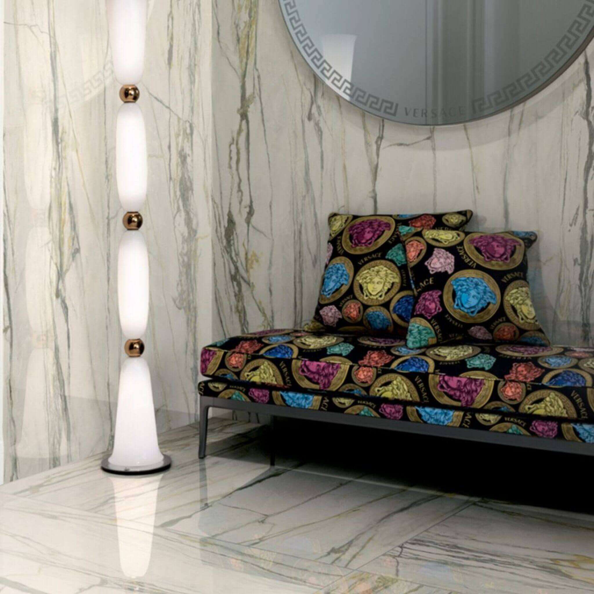 calacatta green extra porcelain tile
