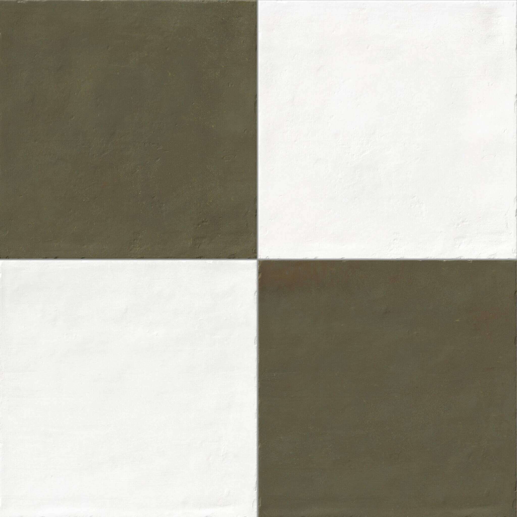 Terra Checkerboard Porcelain Tiles