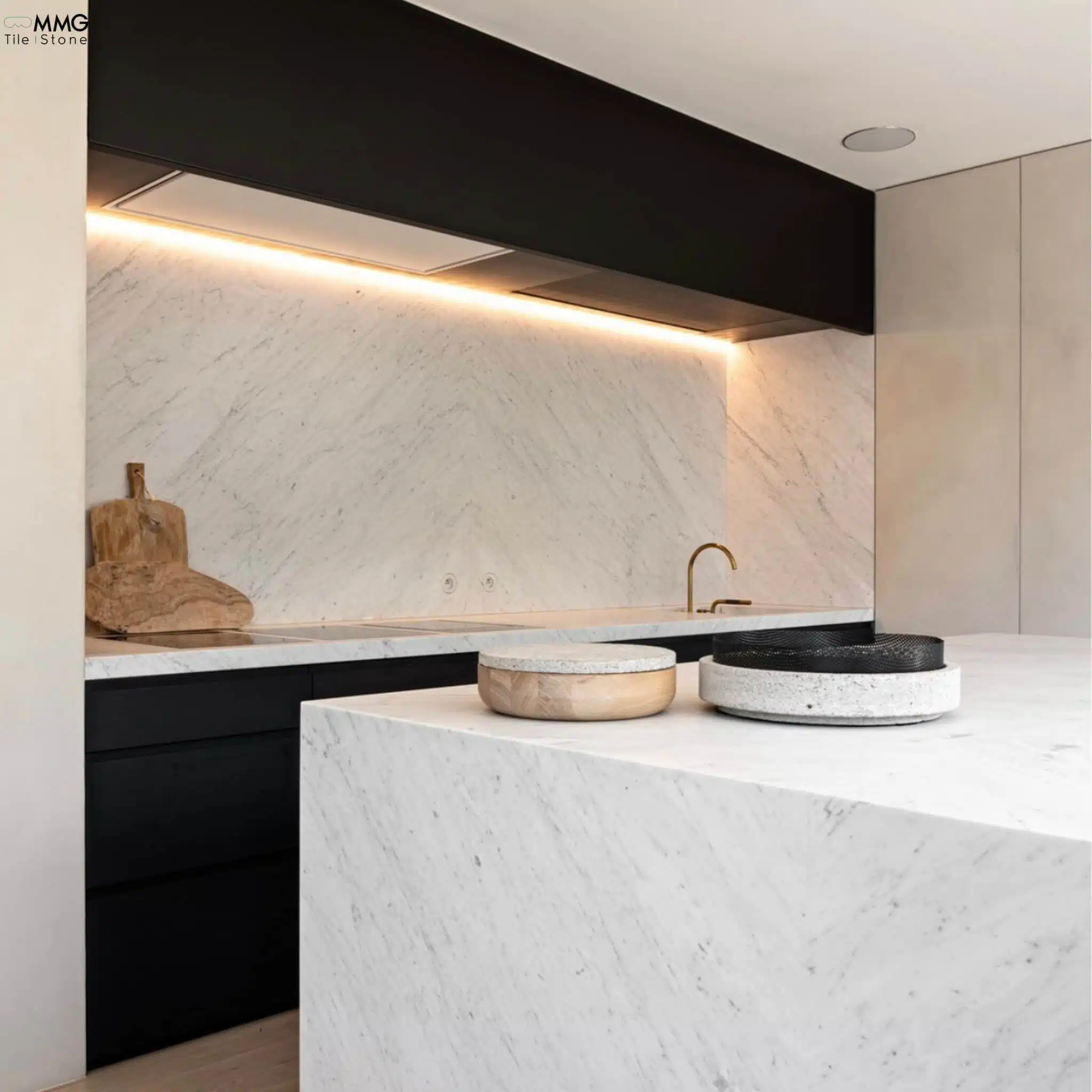 White Carrara Marble
