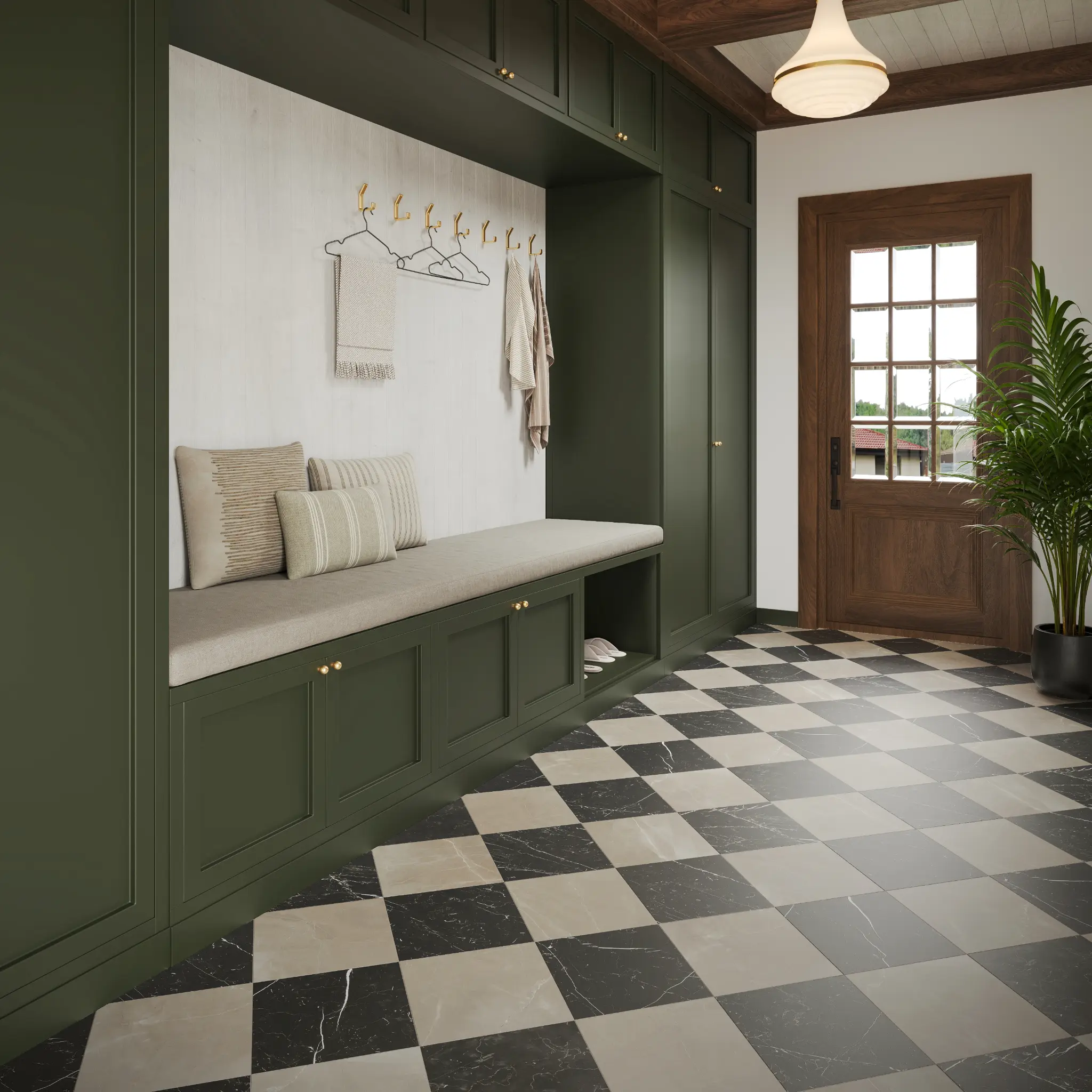 Marfil and Nero Marquina