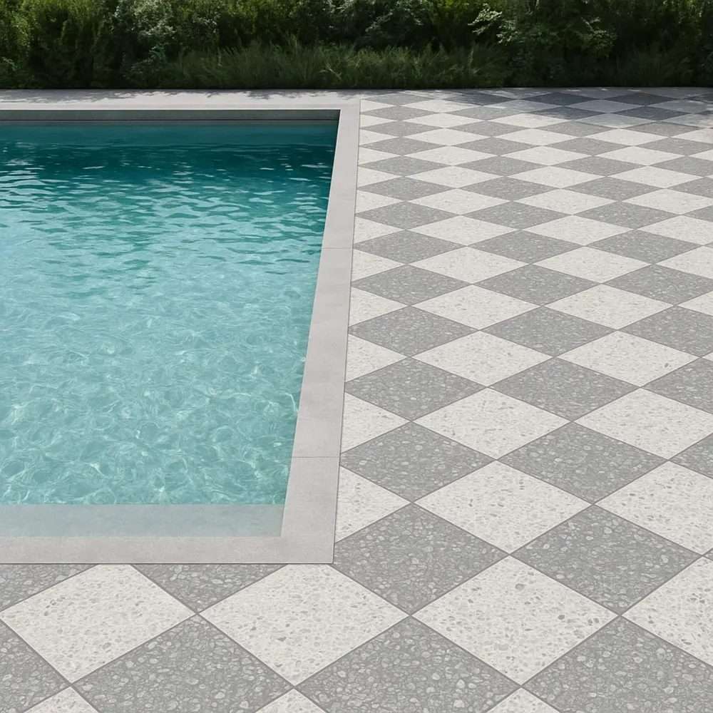 Oasis Diamond White and Fashion Grey