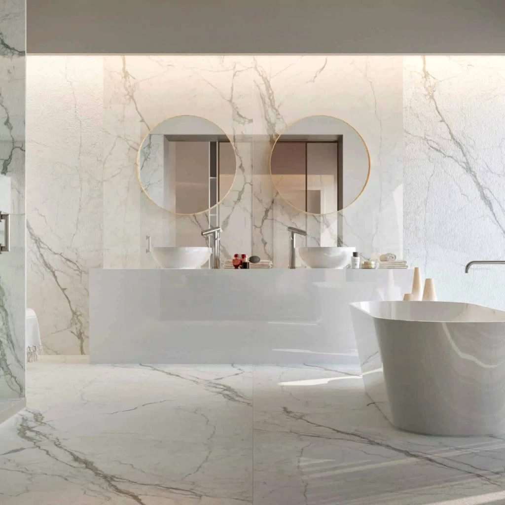 Apuane Statuario Porcelain Tiles