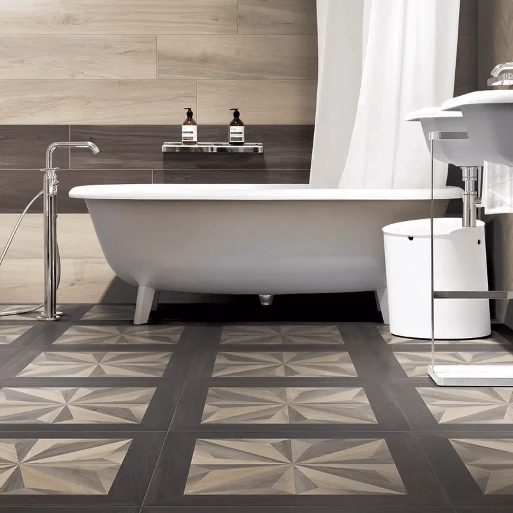 Mood Wood Cassetone Decor Porcelain Tiles
