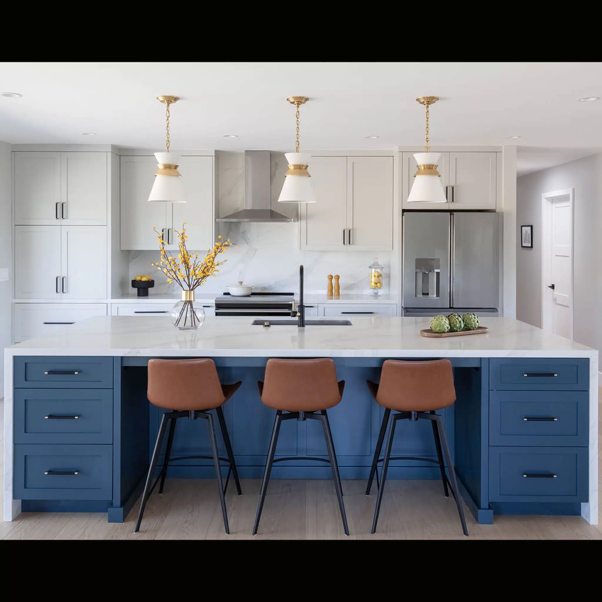 Blue Kitchen Image