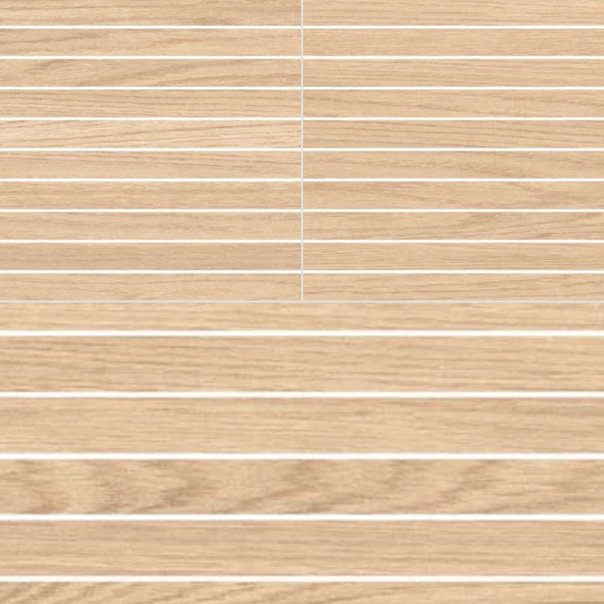 Calissa Plank Golden Strips Deco 10x60 Matte Porcelain Tile