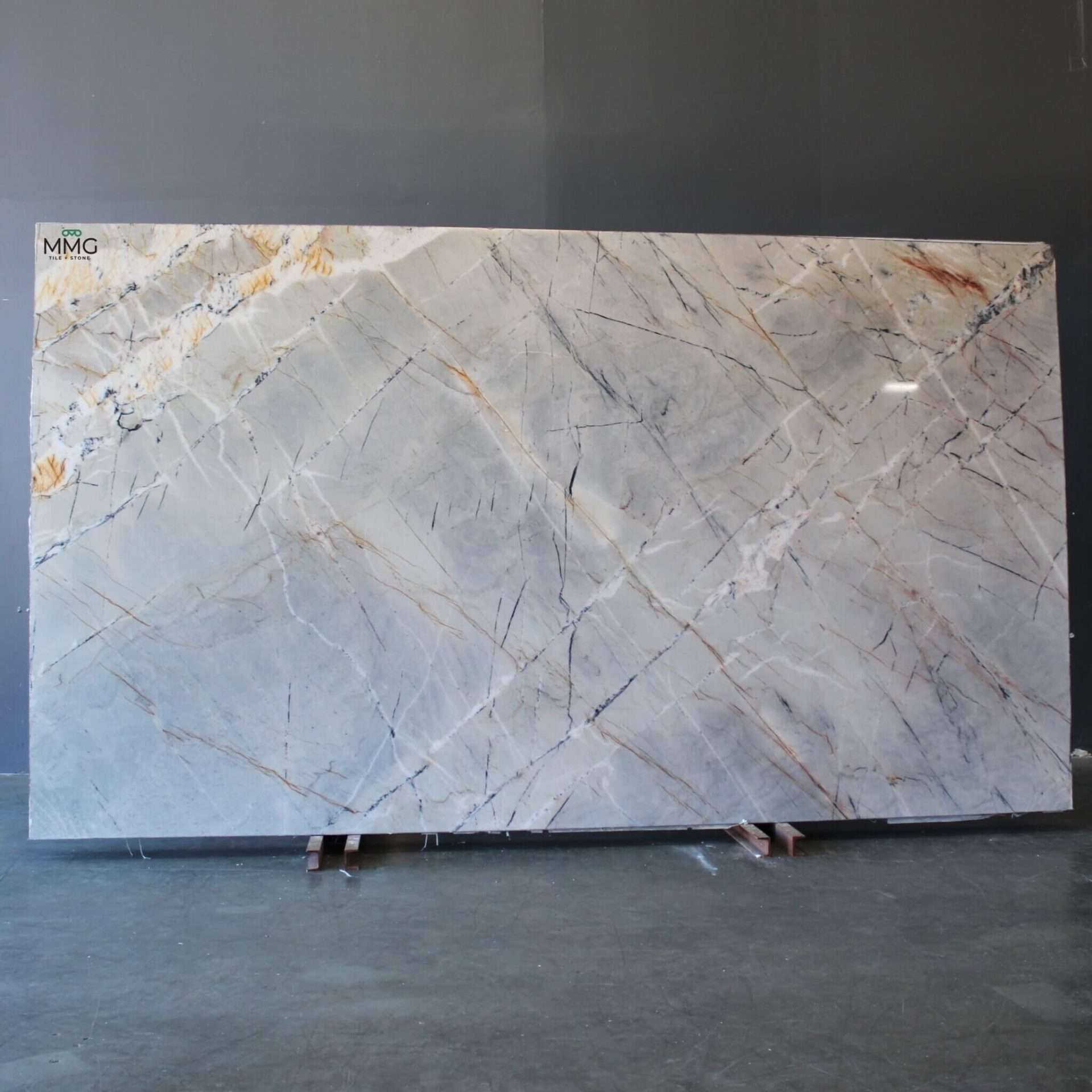 Ijen blue quartzite slab Ijen blue quartzite slab